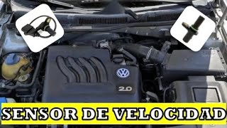 FALLA EN TRANSMISION AUTOMÁTICA  SENSOR DE VELOCIDAD volkswagen tutorial [upl. by Airahs]