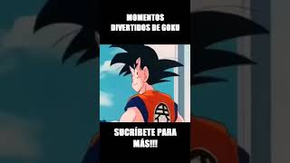 Momentos divertidos de Goku goku dragonball anime shorts shortvideo funny youtubeshorts [upl. by Dnomad]