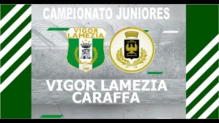 Vigor LameziaCaraffa Juniores 30 1°Tempo [upl. by Enaerb897]