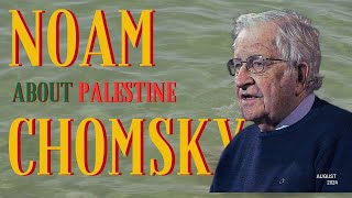 Noam Chomsky interview about Palestine [upl. by Ellehcin]