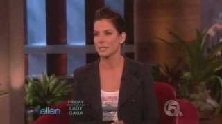 Sandra Bullock Interview On Ellen Show Part 1 [upl. by Rheta]