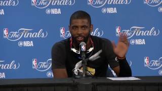 Kyrie Irving Postgame Interview 1  Cavaliers vs Warriors  Game 7  June 19 2016  NBA Finals [upl. by Airot3]