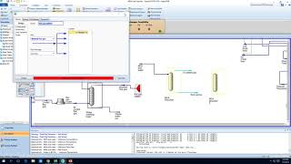 HYSYS MEAmine Absorption and Stripping with Adaptive Solver [upl. by Hanoy]