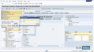 SAP ABAP Web Dynpro  Complete step by step scenariO TABSTRIP [upl. by Ninon]