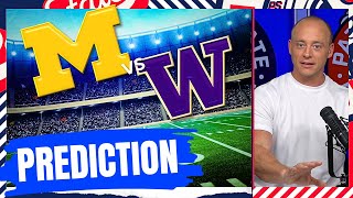 Michigan vs Washington  Josh Pates Preview amp Prediction [upl. by Olette]