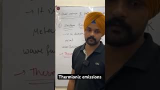 Thermionic emissions science neet class physics chemistrybook education quantumphysics [upl. by Ridley]