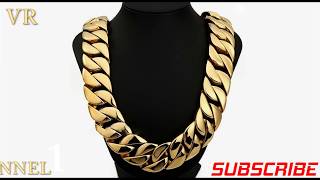 TOP 10 THICKEST GOLD CHAIN DESIGNS FOR MEN [upl. by Eam]