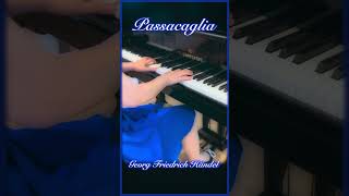 Passacaglia Most beautiful tunes from Suite No 7 in G Minor Original movement by Handel piano [upl. by Drucy634]