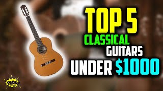 ✅ 5 Best Classical Guitars Under 1000 Reviews in 2021 Acoustic Tone Sleek and Stylish Guitars [upl. by Durkee]