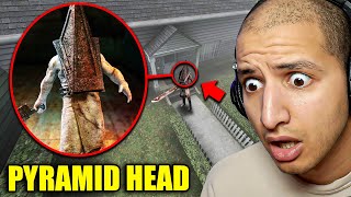 Drone Catches PYRAMID HEAD Outside My House [upl. by Aonehc]