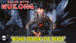 Black Myth Wukong  How NOT to fight the Bishui GoldenEye Beast [upl. by Stranger]