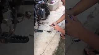 🏍️Bike start nhi ho rahi to kya kare shorts short bike automobile mecanical [upl. by Lutim16]