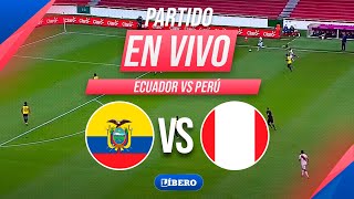 🔴 PERÚ vs ECUADOR EN VIVO por las ELIMINATORIAS 2026 FECHA 8  Líbero [upl. by Vareck546]