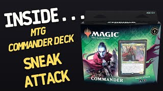 Commander Deck Sneak Attack Magic The Gathering  Inside 110 [upl. by Gene569]