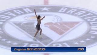 Evgenia MEDVEDEVA  Ondrej Nepela Trophy 2017 [upl. by Dnomzed568]