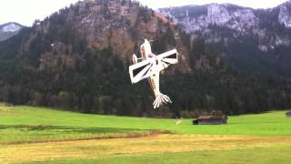 Pilot RC Decathlon 107 Testflug Pilot Stefan Pointner [upl. by Eilyw789]