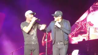 Dierks Bentley and Cole Swindell 1192017 Flatliner [upl. by Atekal597]