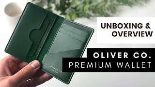 Oliver Co Premium Compact Wallet Unboxing amp Overview [upl. by Mccarty45]