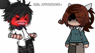 Smash Or Pass  Afton Family William x Mrs Afton Gacha [upl. by Elspeth]