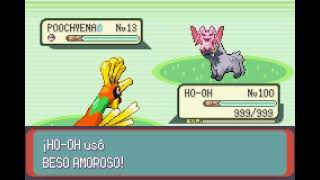 POKEMON EMERALD  HOOH  BESO AMOROSO  LOVELY KISS [upl. by Pammi111]