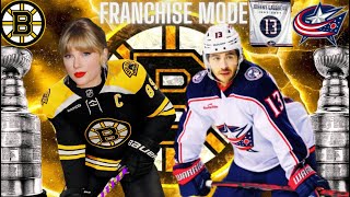 NHL 25 FRANCHISE MODE  BOSTON BRUINS  Ep 2 RIP JOHNNY GAUDREAU [upl. by Jamima556]