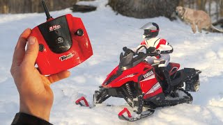 The COOLEST RC Snowmobile Yamaha SR Viper UNBOXING  REVIEW [upl. by Habas994]