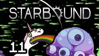 Starbound Lets Play  RIP IN PEACE MILES Episode 11 [upl. by Lipman]