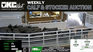 9102024  OKC West Calf and Stocker Auction [upl. by Lari508]