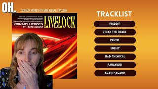 Xdinary Heroes quotLIVELOCKquot Album Listen Part 1 Freddy PLUTO Enemy REACTION [upl. by Lida]