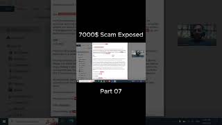 Never Share your US Bank Routing No and Account No With Anyone  7000 Scam Exposed  Part 07 [upl. by Imyaj19]