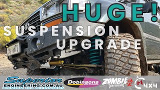 HUGE Suspension Upgrade  Best Suspension Setup 80 Series LandCruiser Superior Engineering amp more [upl. by Pharaoh]