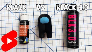 Blackest Paint in The World vs Regular Black Paint [upl. by Audie]