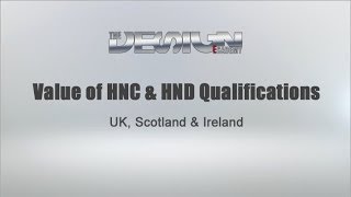 Value of HNC amp HND Qualifications in UK Scotland amp Ireland [upl. by Virginia894]