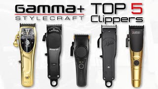 Top 5 Gamma Stylecraft Clippers [upl. by Oluap]