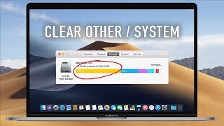 How to Clear System Storage on MacOS High Sierra  Other Space [upl. by Julius]