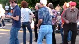 Dancing at Autumn Leaves Festival in Mt Airy [upl. by Eillas178]