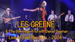 Les Greene amp The Don Diego Trio with Daniel Daemen at Feel the 50s 2024 [upl. by Akired30]