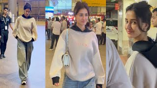 Disha Patani Back To Mumbai After Grand Promotion Of Her Upcoming Movie Kanguva Spotted At Airport [upl. by Weld908]