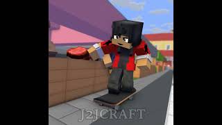 1 AARON VS EIN minecraftshorts minecraft shortvideo shorts j2jcraft [upl. by Arbma]