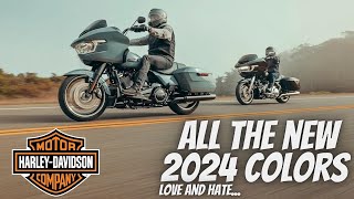 All the 2024 colors  Rich buys the new cvo Road glide st [upl. by Leahci]