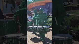 Tenor Solo Green Army Drum Corp drumline marchingband band marching [upl. by Jannelle]