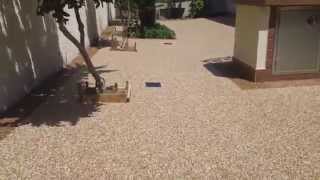 Installing pebbletec floor system on patio by Stone Designs Fontana California 909 5786819 [upl. by Acirat]