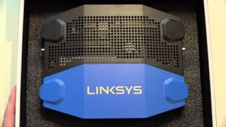 Linksys WRT1900AC Router Unboxing in 4k [upl. by Odlanyer]