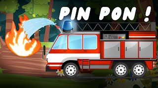 Camion de  POMPIER  🔥👨‍🚒🚒 PINPON 🔊 [upl. by Artair]