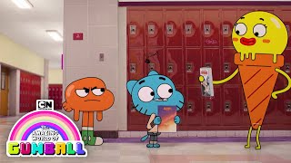 Yearbook Cover  Amazing World of Gumball  Cartoon Network [upl. by Refinnej]