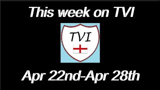 THIS WEEK ON TVI Apr 22ndApr 28th [upl. by Alyce]