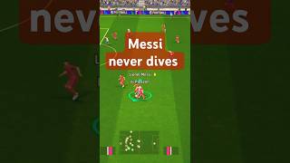 Goat messi never dive 👽  efootball pes edit shorts messicirque messiedit [upl. by Sinnaoi]