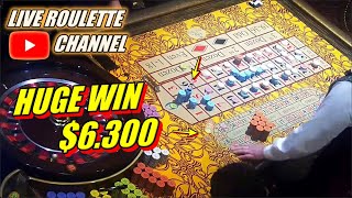 🔴 LIVE ROULETTE  🚨 HUGE WIN 💲6300 In Fantastic Las Vegas Casino 🎰 Exclusive ✅ 20240115 [upl. by Marianna]