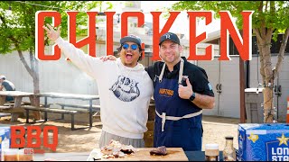 Hurtado Highlight Cook How to Make Brisket amp Half Chickens Dipped in Big Wicks [upl. by Schnur]