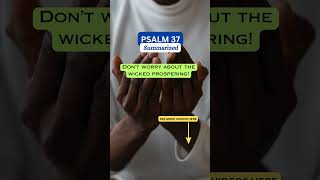 God Has The Final Say  Psalm 37 Summarized psalmsaudio [upl. by Gothard]